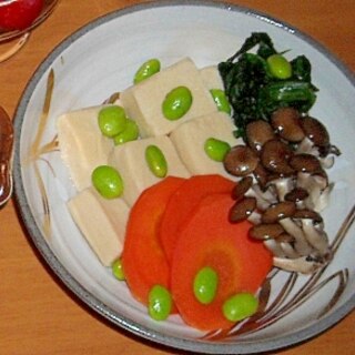 野菜たっぷり★高野豆腐の含め煮
